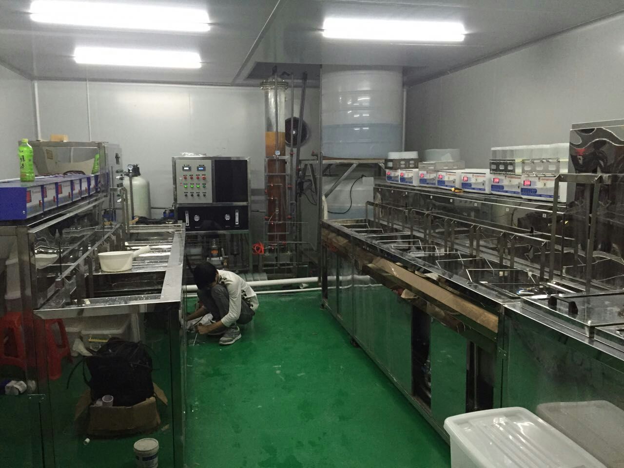 多槽光學超聲清洗機